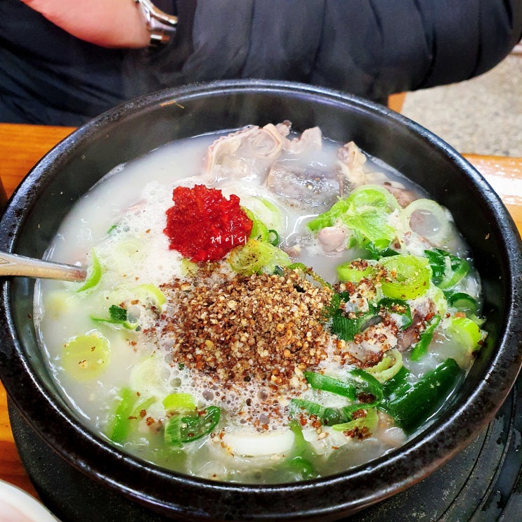  안산맛집 / 안산순대국 / 속이 풀리는 국물맛집[일동토종순대감자탕]