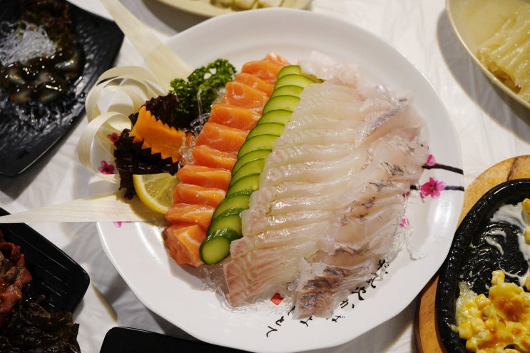 강화도횟집 강화군청 맛집 육지로온해적 푸짐한 회 한상차림