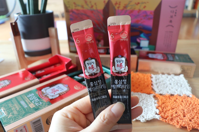 시댁설선물로 준비한 홍삼선물세트 정관장 다보록 여유랑편 6