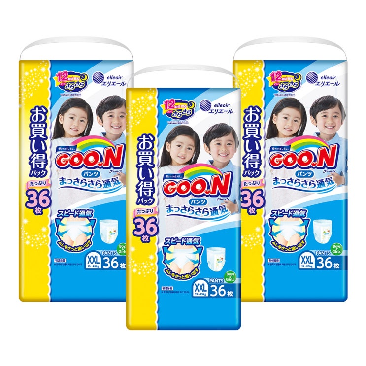 가성비 뛰어난 군 메가팩 팬티형 기저귀 남녀공용 XXL(13~25kg), 108매(로켓배송) 추천합니다 가성비 뛰어난 군 메가팩 팬티형 기저귀 남녀공용 XXL(13~25kg), 108매(로켓배송) 추천합니다