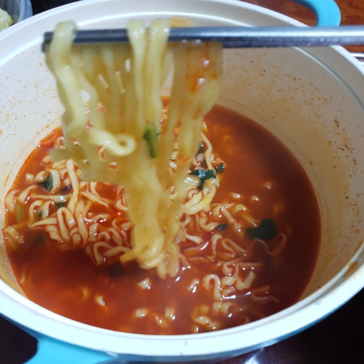 농심 신제품 짬뽕건면 먹었어요