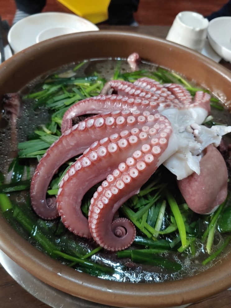 아라마루전망대맛집 두메산골 돌문어오리백숙