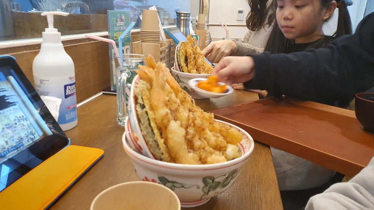  청당동 저스트텐동 vs 신부동 온센텐동 : 천안 지점 비교