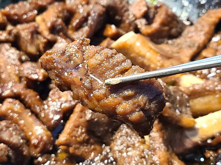  [택배 맛집]100% 국내산 수제 양념 숯불 돼지갈비구이 갈마동맛집 '누브네 한결축산' 택배 후기