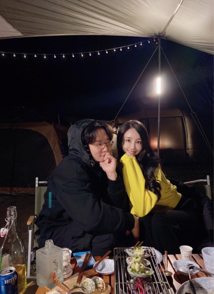  캠핑 먹방(1/2) & 국만봉 자연휴양림 캠핑장