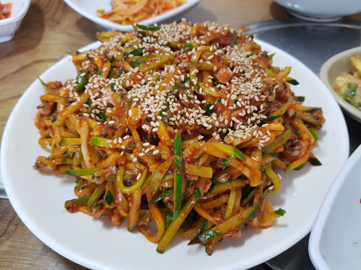  [광양 맛집] 섬진강 재첩국, 재접회덮밥 정식 - 광양 섬진강재첩