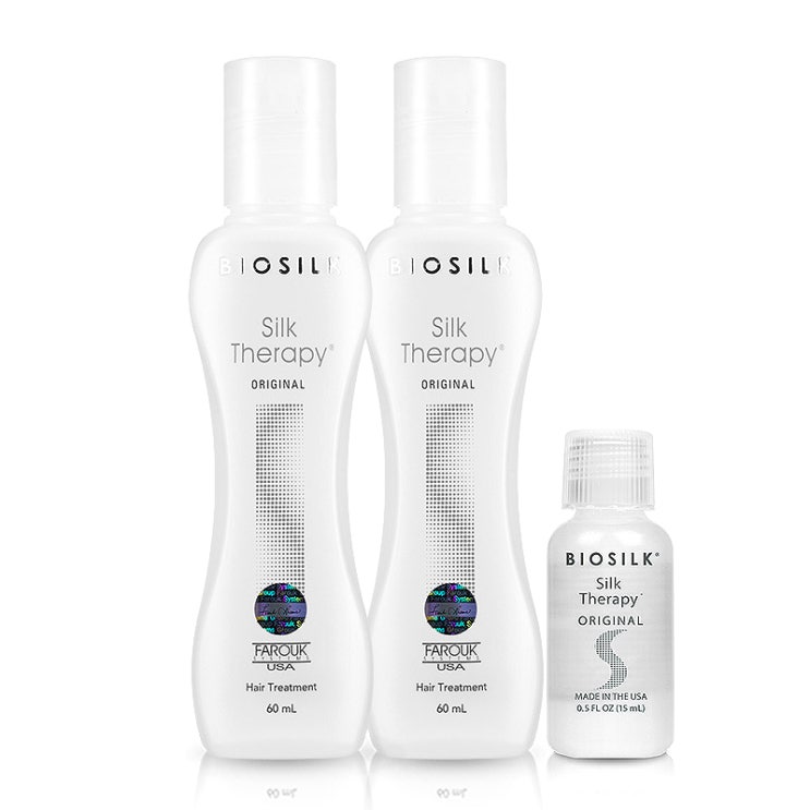 인기 많은 실크테라피 오리지널 헤어에센스 60ml x 2p + 15ml, 1세트 좋아요 인기 많은 실크테라피 오리지널 헤어에센스 60ml x 2p + 15ml, 1세트 좋아요