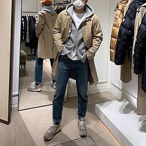 남자 버버리 캠든 카코트 / 트렌치코트 후기