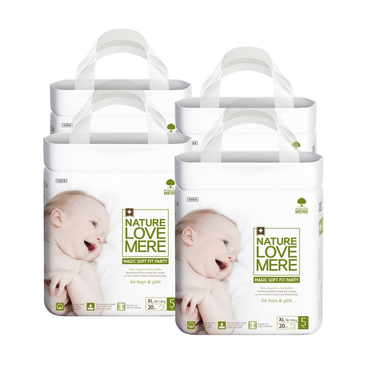 인기 많은 네이쳐러브메레 매직 소프트 핏 팬티형 기저귀 특대형(10~14kg), 80매(로켓배송) ··· 인기 많은 네이쳐러브메레 매직 소프트 핏 팬티형 기저귀 특대형(10~14kg), 80매(로켓배송) ···