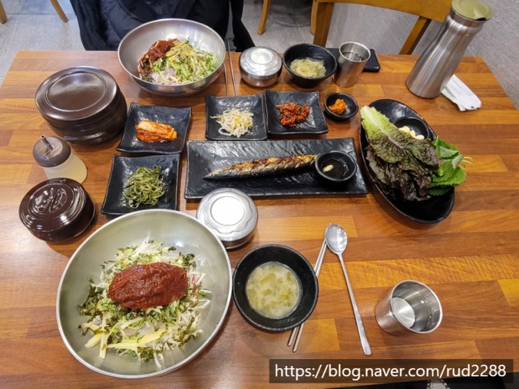  남포동 맛집) 색다로운 물회 맛집-남포 물회