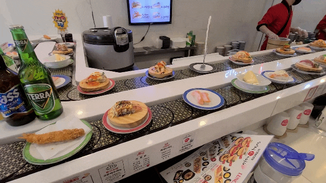  가로수길 가성비 럭셔리 회전초밥 스시마이우 솔직 후기 (가로수길 초밥, 신사역 초밥, 수요미식회 초밥, Sushi Maiu)