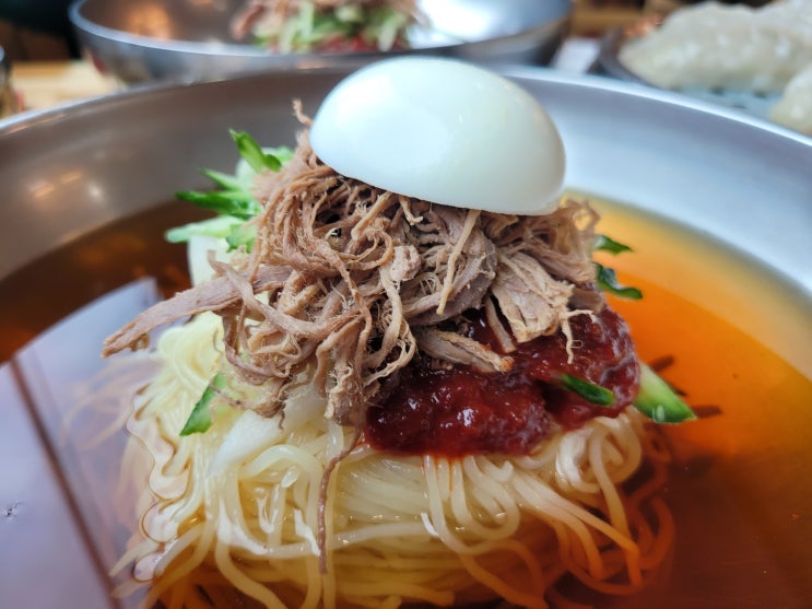  비빔밀면 물만두 부산맛집 해운대맛집 해운대가야밀면