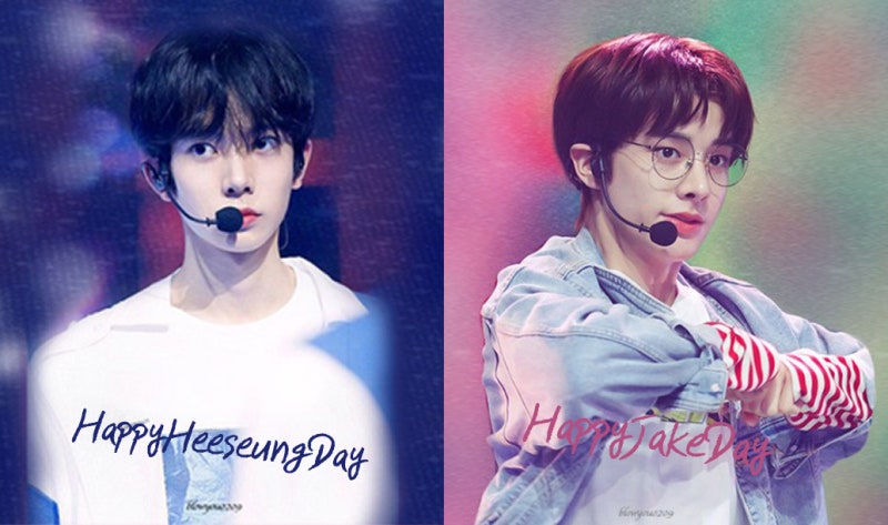 ENHYPEN Heeseung & Jake Wallpapers (2020 Birthday Commemorative)