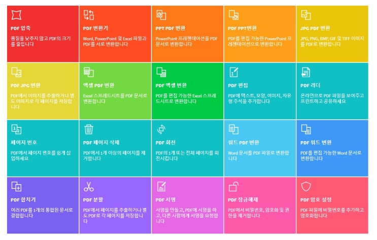  pdf 편집 마스터 하기 (파일 변환, 합치기, 변환, 용량 줄이기, 뷰어 다운로드)