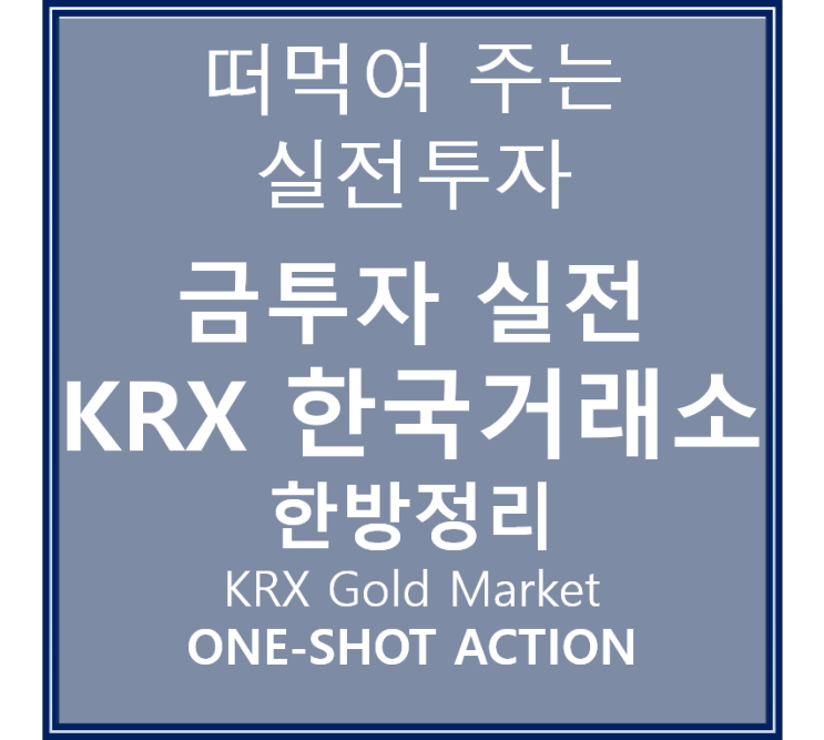 KRX 한국거래소 금투자 실전 총정리, 안전자산 포트폴리오 구성하기