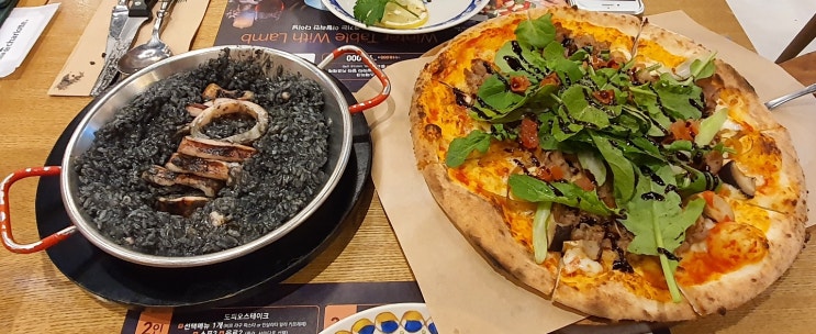  잠실 롯데월드몰 지중해 음식 맛집 빌라드 샬롯