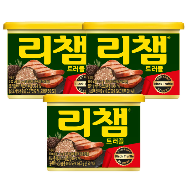 최근 많이 팔린 리챔 트러플 햄통조림, 300g, 3개(로켓배송) ···