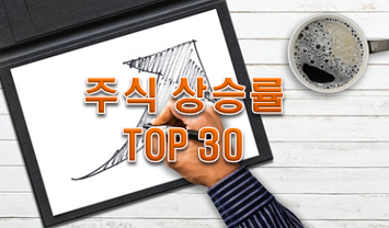 주식투자 하는법 TOP30 종목 1월 29일 기준