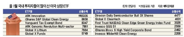  1년 수익률 140%…서학개미가 열광한 ETF '3대 키워드'