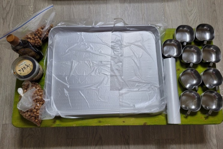  옛날과자 만들기