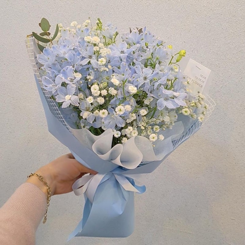 델피늄 꽃다발 말려본 후기 : 네이버 블로그 델피늄 꽃다발 말려본 후기 : 네이버 블로그