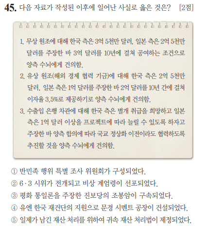 <b>한일 회담</b> 반대 시위(6.3시위)에 대한 박정희 정부의 비상 계엄... 