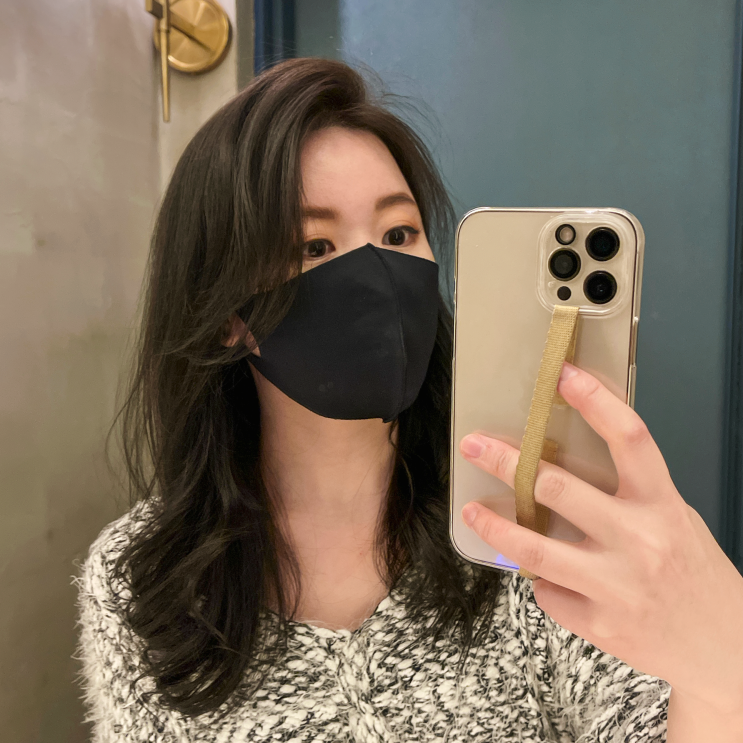  회기 미용실 지노헤어 경희대점 카키브라운 톤다운 염색