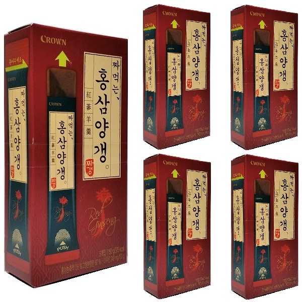 최근 많이 팔린 크라운 짜먹는 홍삼양갱 150g (30gx5개입), 5개 추천해요 최근 많이 팔린 크라운 짜먹는 홍삼양갱 150g (30gx5개입), 5개 추천해요