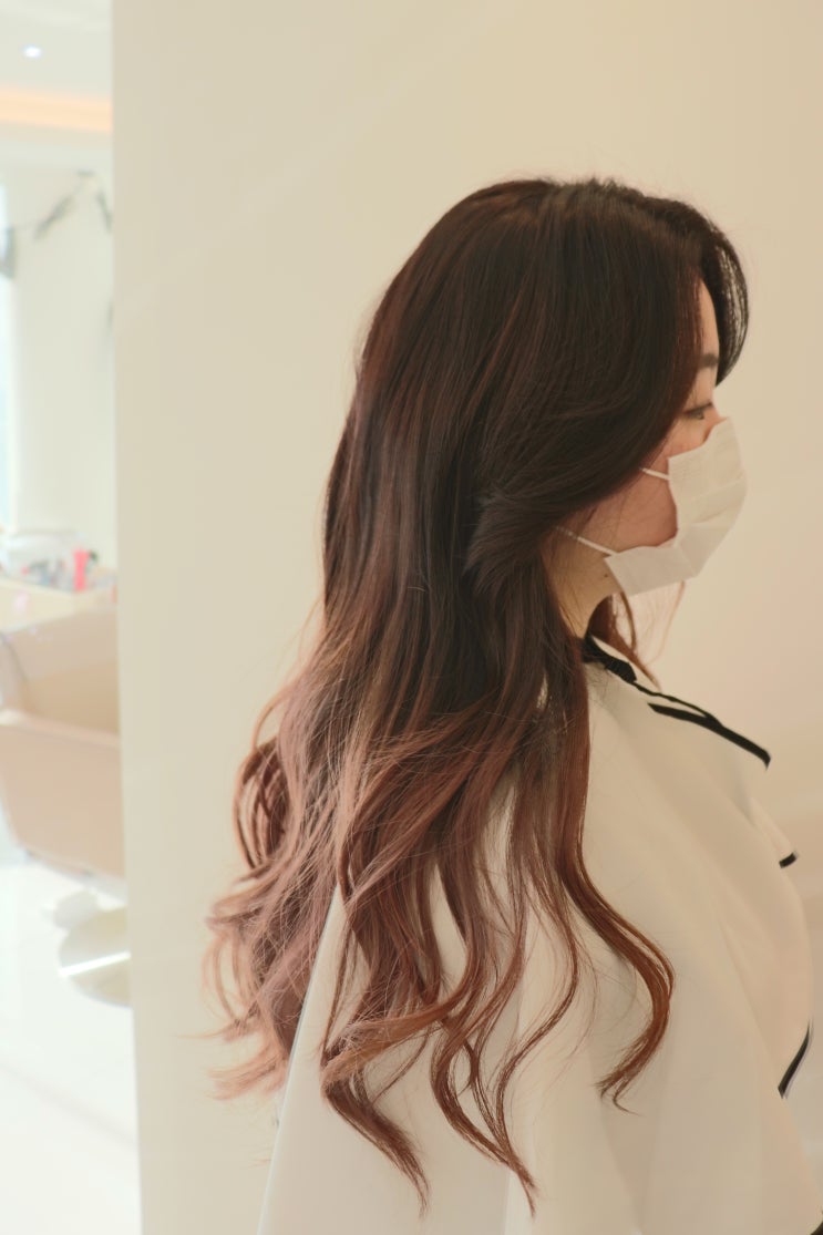  [해운대 미용실 추천] 옴브레 염색은 이제 여기서 정착 할래요 _ 신상 헤어 & 네일 블랑드문