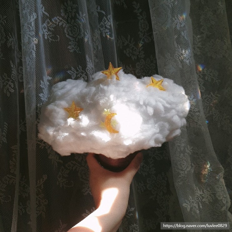 [창작/DIY] 구름 조명️ 만들기!