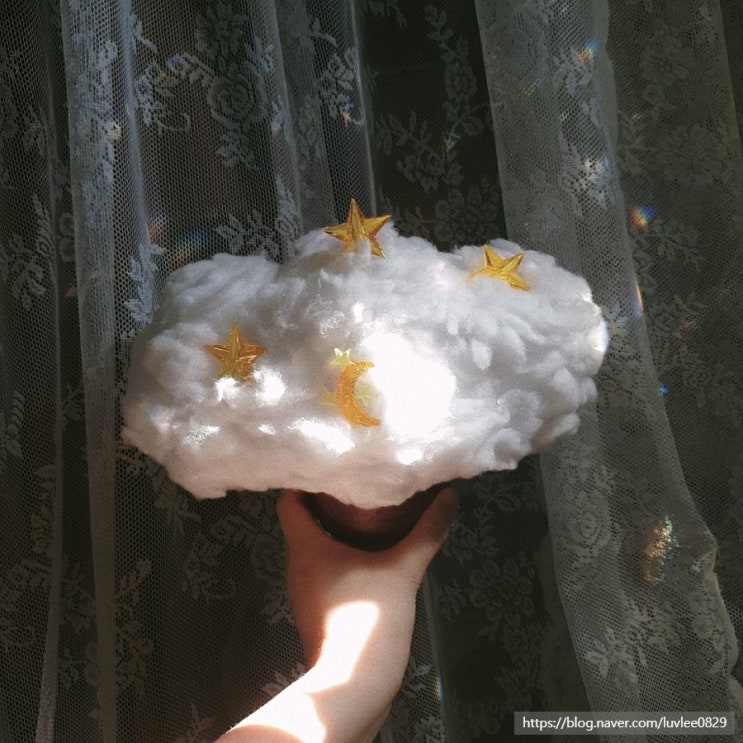  [창작/DIY] 구름 조명️ 만들기!