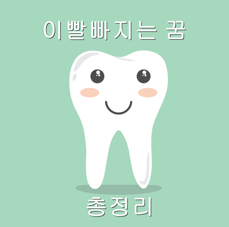  앞이빨 빠지는 꿈등 이빨꿈 총정리