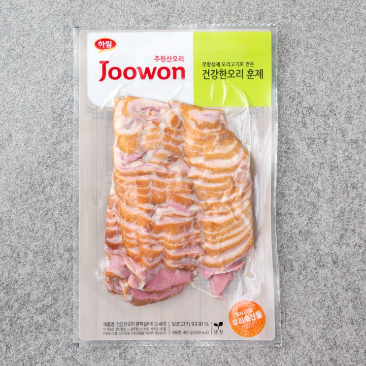 가성비 뛰어난 건강한오리 훈제슬라이스, 400g, 1개(로켓배송) 좋아요 가성비 뛰어난 건강한오리 훈제슬라이스, 400g, 1개(로켓배송) 좋아요