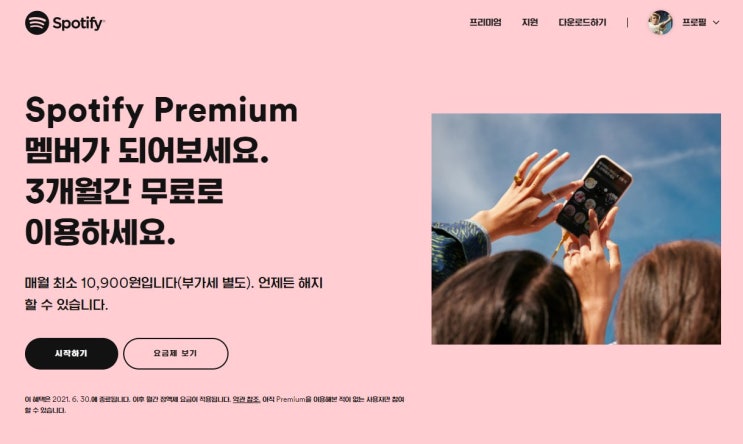  스트리밍 서비스 고민, 그리고 스포티파이