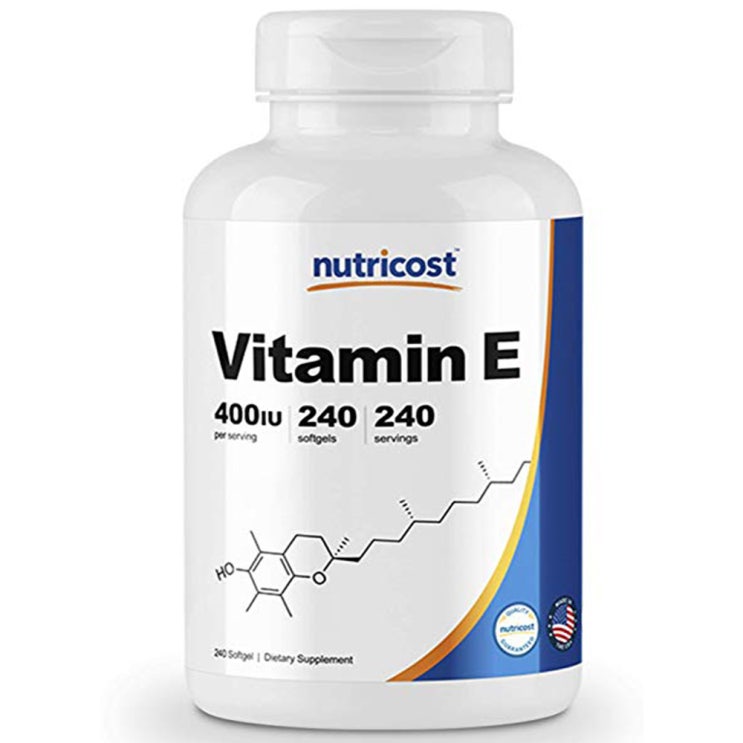 의외로 인기있는 뉴트리코스트 비타민 E 캡슐 240캡슐 1서빙 400IU 240회분 Vitamin E Softgel [240 SFG] ···