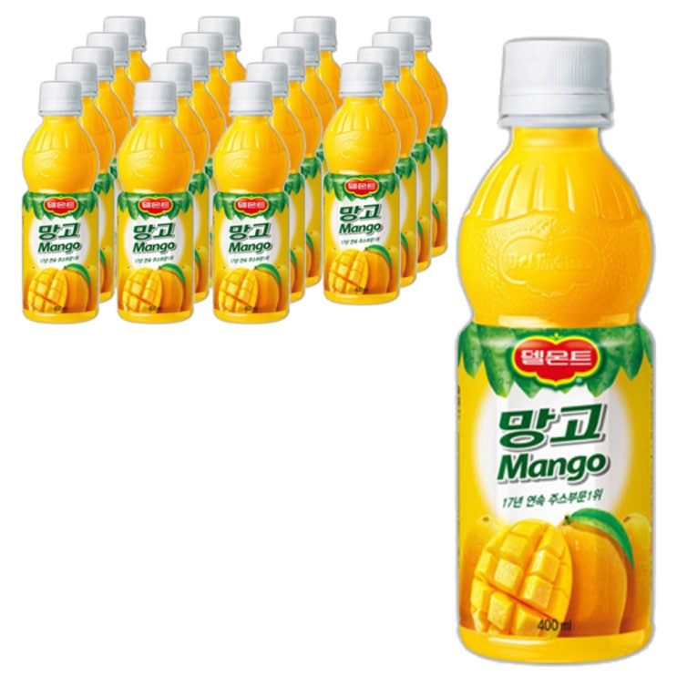 선호도 좋은 델몬트 망고주스, 20개, 400ml 추천해요 선호도 좋은 델몬트 망고주스, 20개, 400ml 추천해요