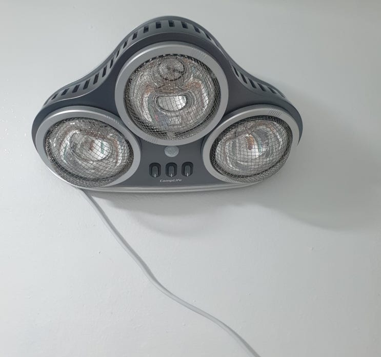  컴프라이프 욕실난방기, 추운 화장실 필수품!