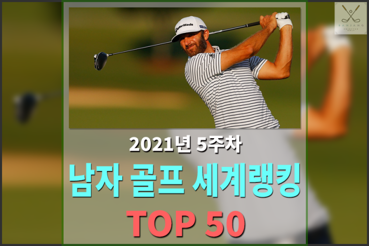  [2021년 5주차] 남자골프 세계랭킹 순위 TOP 50 / 대한민국 남자골프선수 세계랭킹은? 임성재세계랭킹,김시우세계랭킹