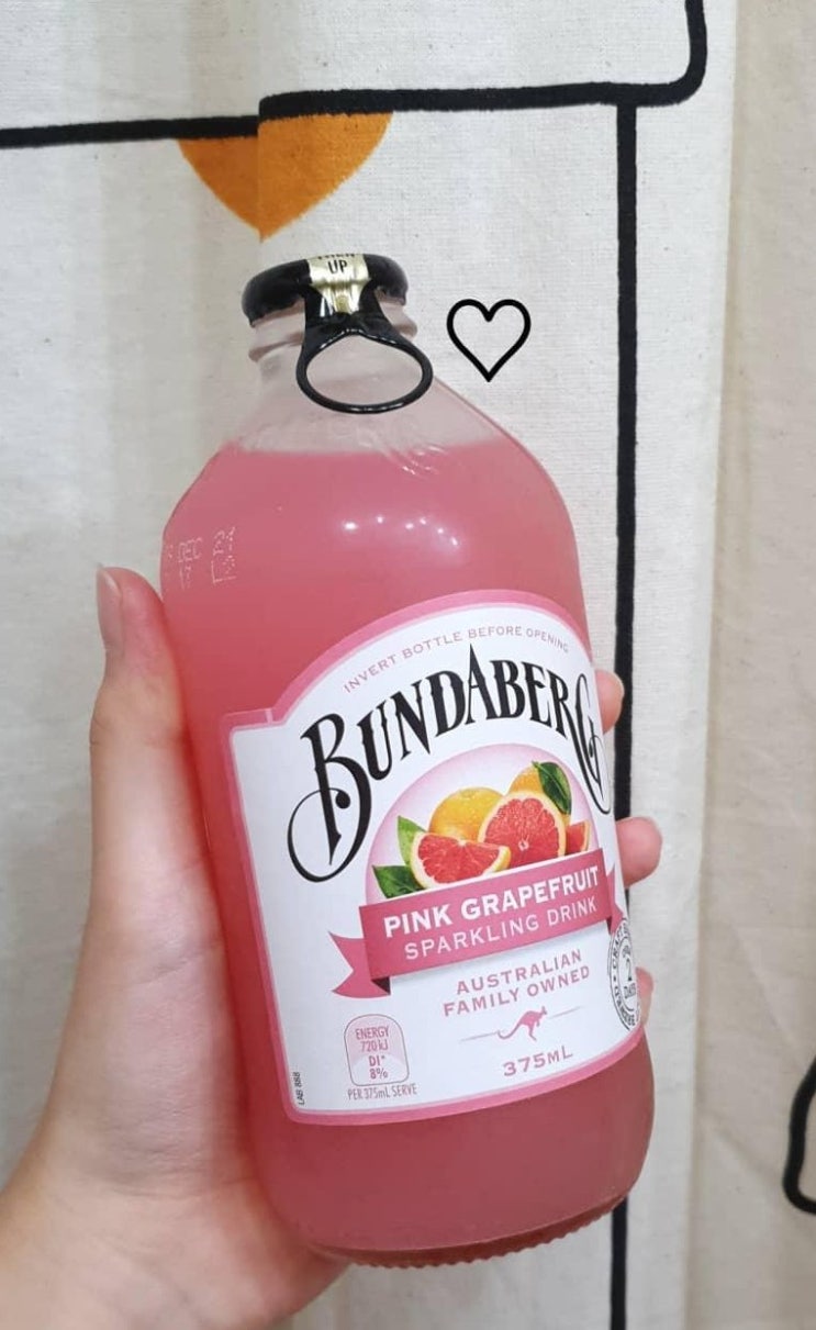 내돈내산) 분다버그 핑크 자몽 10병 (Bundaberg Pink Grapefruit)