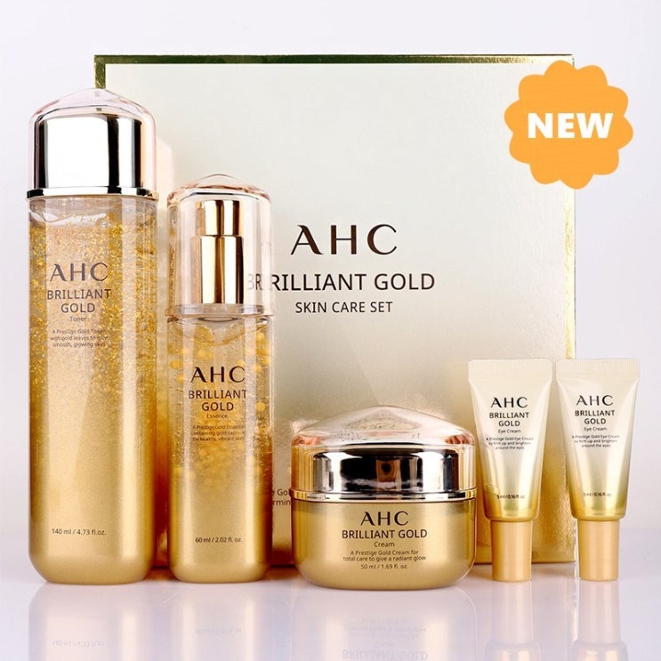 잘팔리는 A.H.C 브릴리언트 골드 스킨케어 3종 세트 NEW, 1세트 ··· 잘팔리는 A.H.C 브릴리언트 골드 스킨케어 3종 세트 NEW, 1세트 ···