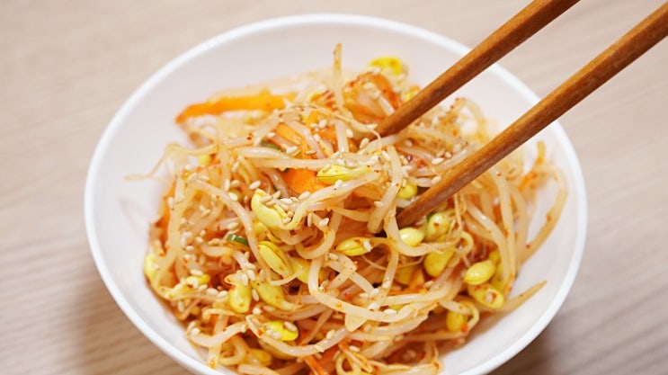  백종원 콩나물무침 4종 레시피 유기농 콩나물로 맛있게