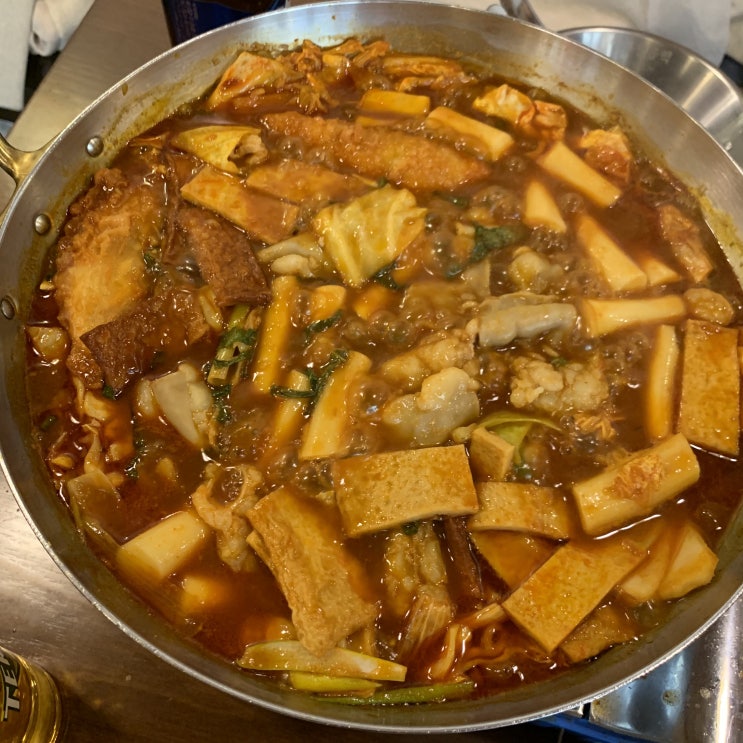  압구정로데오 맛집 압구정 곱떡 곱창떡볶이