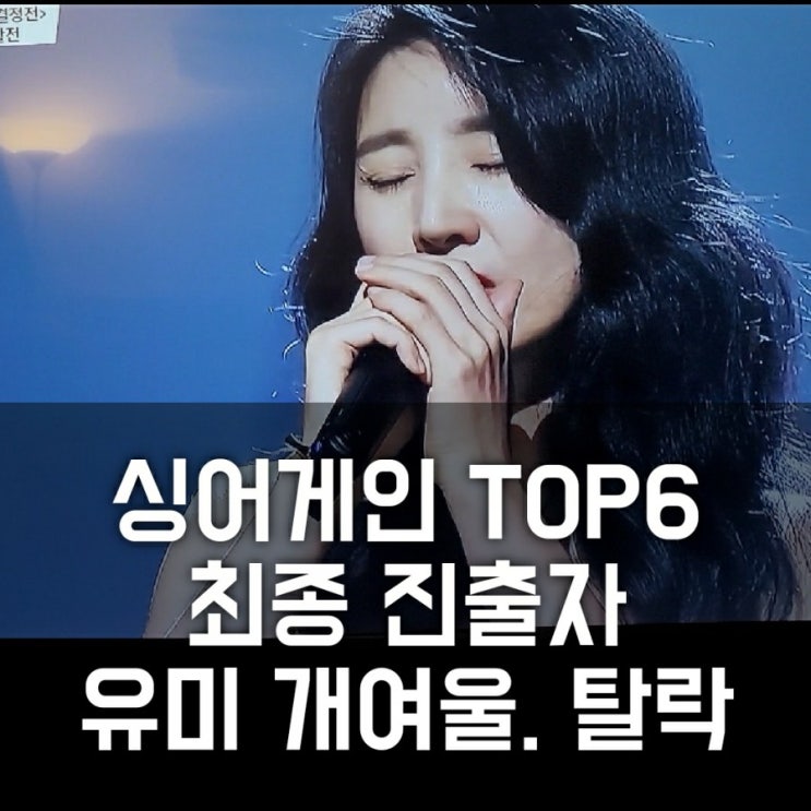 싱어게인 TOP 탑6 최종진출자 투표 (이승윤, 이정권, 이소정, 이무진, 요아리, 정홍일), 유미 개여울 뜻, 가사 싱어게인 TOP 탑6 최종진출자 투표 (이승윤, 이정권, 이소정, 이무진, 요아리, 정홍일), 유미 개여울 뜻, 가사