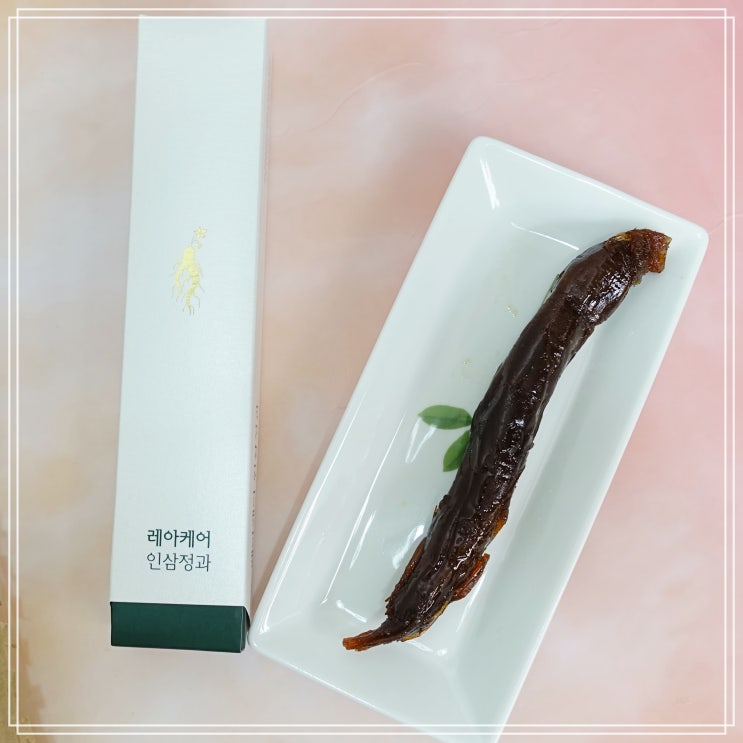  설선물 메종레아 인삼정과 인삼절편