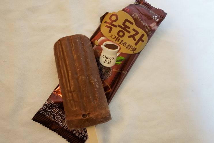  롯데아이스크림 신제품 옥동자   가나초콜릿