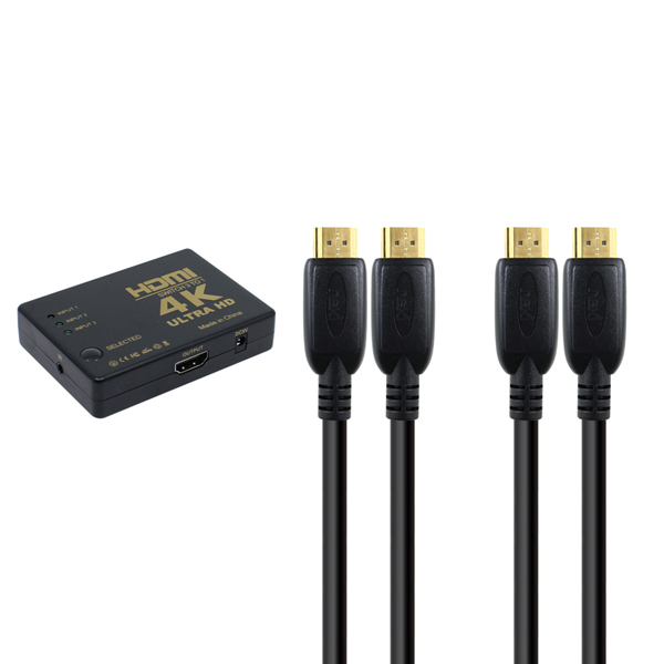 리뷰가 좋은 넥시 HDMI 4K UHD 3:1선택기 + HDMI V2.0 케이블 0.6m + 1m, 선택기(NX-HD0301SW) 좋아요 리뷰가 좋은 넥시 HDMI 4K UHD 3:1선택기 + HDMI V2.0 케이블 0.6m + 1m, 선택기(NX-HD0301SW) 좋아요