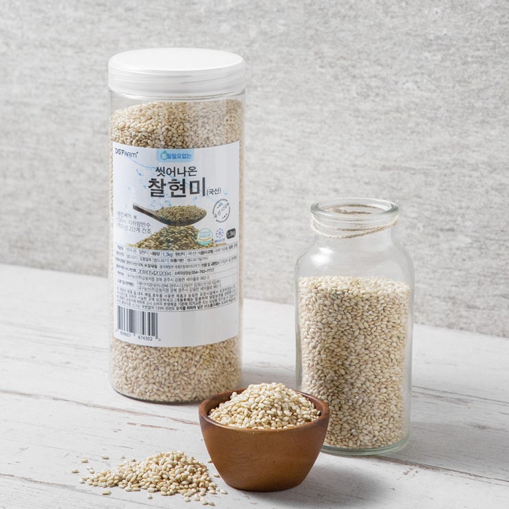 인기 많은 씻어나온 찰현미, 1.3kg, 1통(로켓배송) 추천합니다