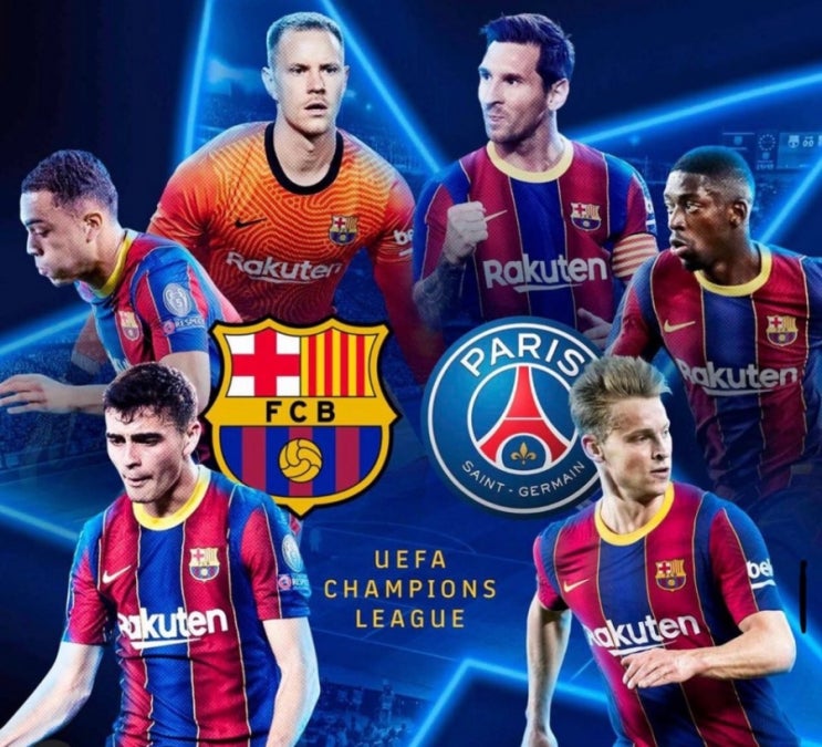 UCL 프리뷰/ PSG – FC바르셀로나의 만남, 또 다른 빅매치 탄생 예고