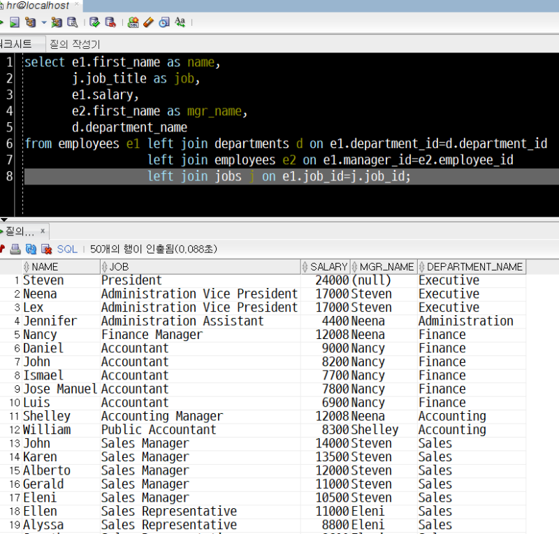 [오라클/SQL] CREATE VIEW : 뷰 생성하기, 뷰 갱신하기 (CREATE OR REPLACE VIEW) : 네이버 블로그