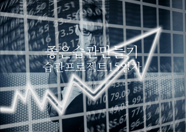  좋은 습관 만들기 습관 프로젝트 15일차